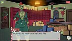 Play the sexy game with a monster cock boss