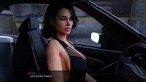 Big-boobed MILF seduces for 3D cartoon game of pleasure