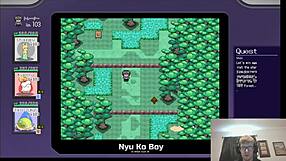 Leo-chan bent over doggystyle in game!