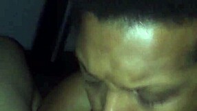 Gay black man enjoys giving oral sex