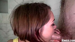 Sloppy blowjob from teen Natalie Porkman?