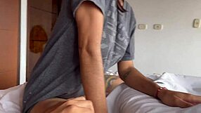 I talk to my husband's best friend about our friendship and shared interests.