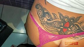 Blonde milf shows pussy and gets fucked in car!