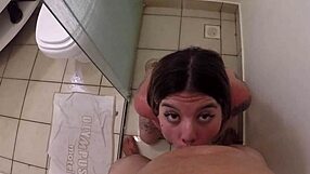 Latina Likes Older Guys For Blowjob And Creampie