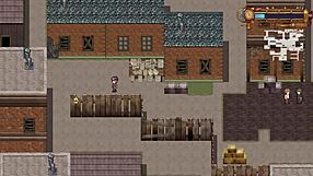 Girl's Small Tits Exposed! Men Don't Notice in Detective Girl Adventure!