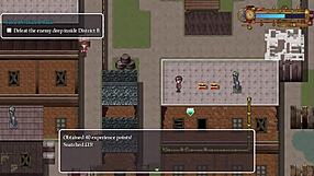 Girl's Small Tits Exposed! Men Don't Notice in Detective Girl Adventure!