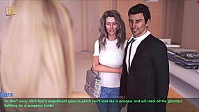 A wife and stepmother engage in detailed hentai sex scenes