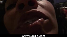 Ebony amateur rips clothes during intense striptease