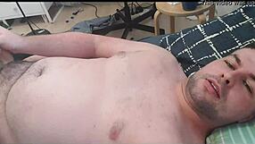 hot guy drenched in cum