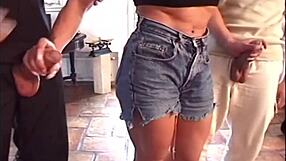 francesca's big clit drives me wild with two guys.