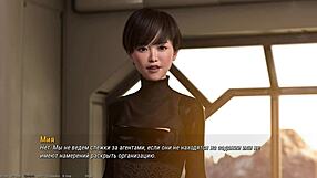 3D animated porn game with Asian and American characters