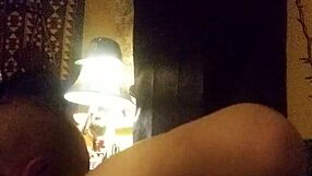 White girl gets a mouthful of cum