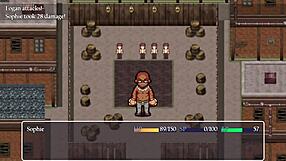 Girl's Small Tits Exposed! Men Don't Notice in Detective Girl Adventure!