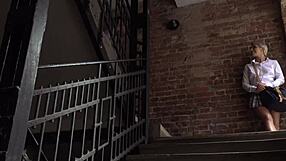 Toby rushes for quick anal with Kittina