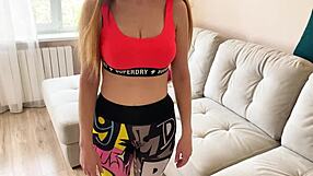 He cheated on his wife with an ex-girlfriend in a real Russian amateur fling.