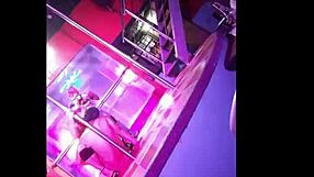 Hot dancing and sucking in a night club in Ecuador