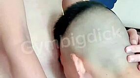 gay asian muscle horny fucking boyfriend with bareback assfucking.