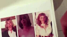 I masturbate and cum tribute to Brad and Ginger