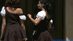 Aletta Ocean Screams in Uniform!