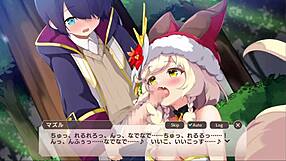 Monster Girl Gives Intense Blowjob In Anime Scene!