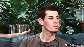 Aiden Blue Sucks Big Gay Cock in First Hardcore Video!
