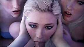 Detroit in 3D Cartoon Anime Hentai Style