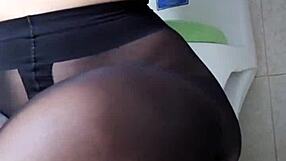 Asian Brunette Masturbates With Vibrator In Toilet