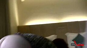 Redhead Sucks Big Dick In Public With Lulu And Jose