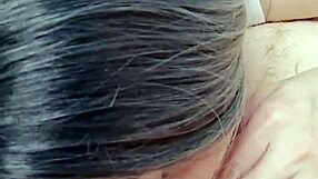 Lola savors her favorite oral activity with a big cock.