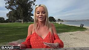 Rachele Richey Loves to Flash Her Giant Titties in Public