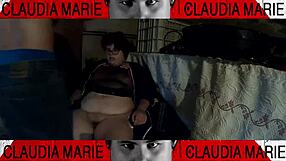 A chubby girl and her gay friend have sex at home