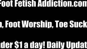 I see the way you stare at my bare feet