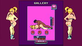 Will the roller babe survive this outdoor gangbang in her hentai game?