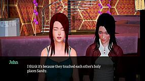 just chilling with my new family 203 in this erotic cartoon