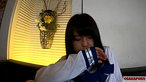 Tiny-titted teen enjoys cosplay sex and multiple orgasms