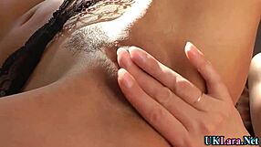 Passionate British Lesbian Fingering