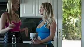 Kay Lovely's slim and thick body is enjoyed by her partner in this video