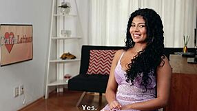 Super sweet latina teen 18+ loses virginity on camera with monster cock