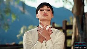 oh wow, two hot latina milf models rivi madison and kimberly kisselovich undress and rip clothes for playboy centerfold casting!