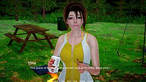 Trina's goddess plays with her big tits and fingers her shaved pussy in this masturbation fetish.