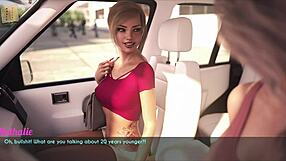 Wife and stepmother in intense erotic encounter