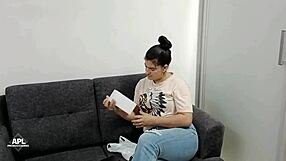 Lesbians indulge in hot fingering and deepthroat action
