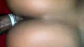 cheating ebony says, 'i need that big black cock now' when boyfriend leaves