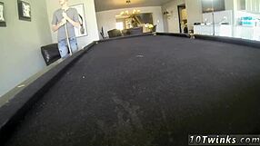 Free Gay Sex Videos 18 Hung Emo Pool Cues And Balls At The Ready