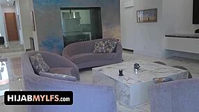 Arab babe Alexa cheating with handyman in doggystyle and cowgirl riding