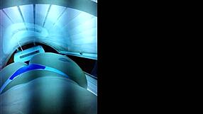 i'm getting ready for my lover in the artificial tanning cabin with big ass