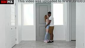 Petite ginger girl goes wild with BBC
