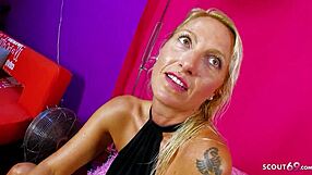 Michelle Blanch, a mature Spanish woman, goes through a rough and intense experience at the hands of a government agent