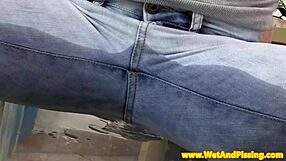 Pissdrinking Planejane Blonde Closeup Toying