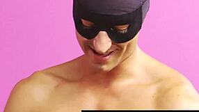 i'm a busty milf riding a masked stud's dick